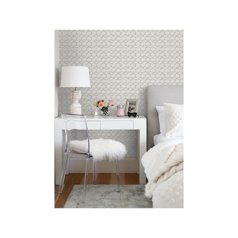 Looking for 2976-86538 Grey Resource Besi Silver Tiled Silver A-Street Prints Wallpaper