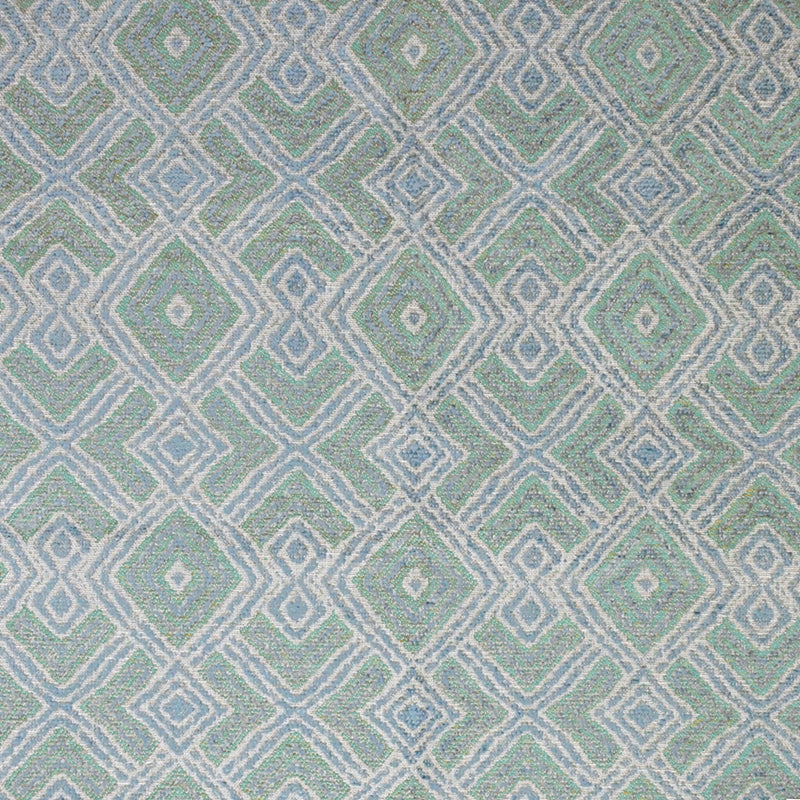 Save F3862 Mineral Blue Diamond Greenhouse Fabric