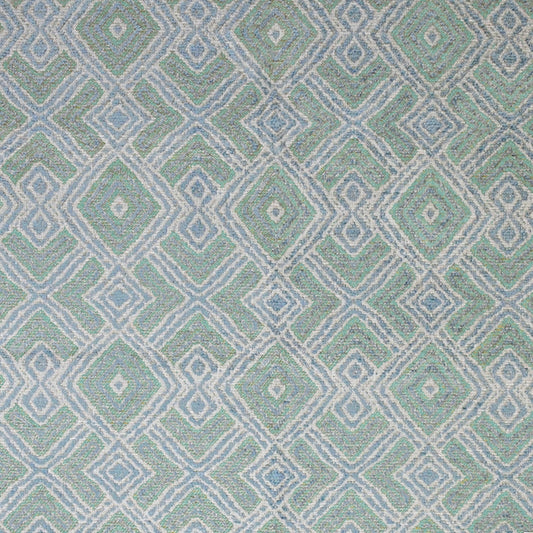 Save F3862 Mineral Blue Diamond Greenhouse Fabric