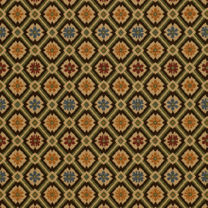 Purchase sample of 25301 Savonnerie Tapestry, Mallard by Schumacher Fabric