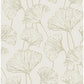 Sample 2764-24317 Reverie Grey Ginkgo Mistral by A-Street Prints