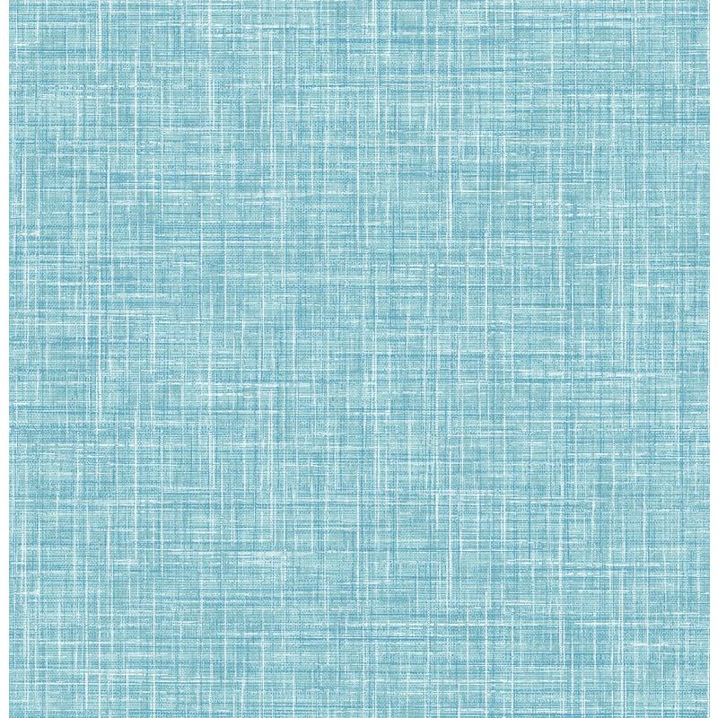 Buy 4081-26352 Happy Emerson Light Blue Faux Linen Light Blue A-Street Prints Wallpaper