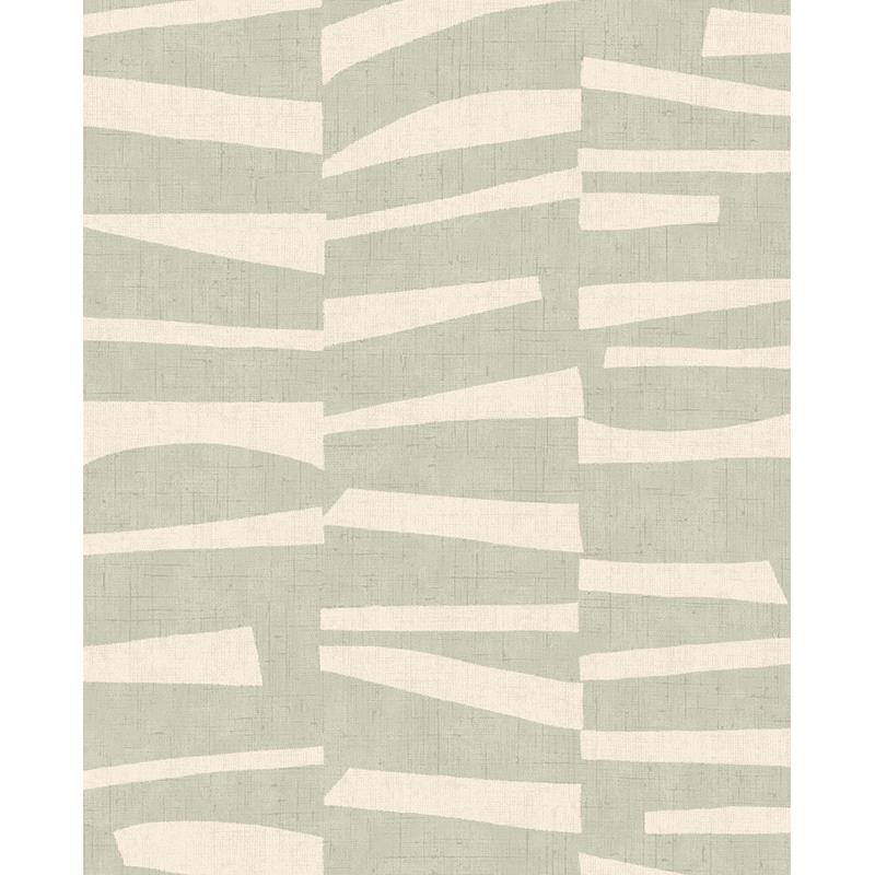Sample EJ318021 Twist, Ode Sage Staggered Stripes by Eijffinger