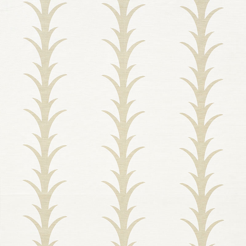Shop 177630 Acanthus Stripe Sand by Schumacher Fabric