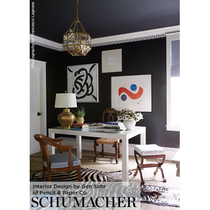 70618 Matrix Tape Black by Schumacher 1,70618 Matrix Tape Black by Schumacher 2