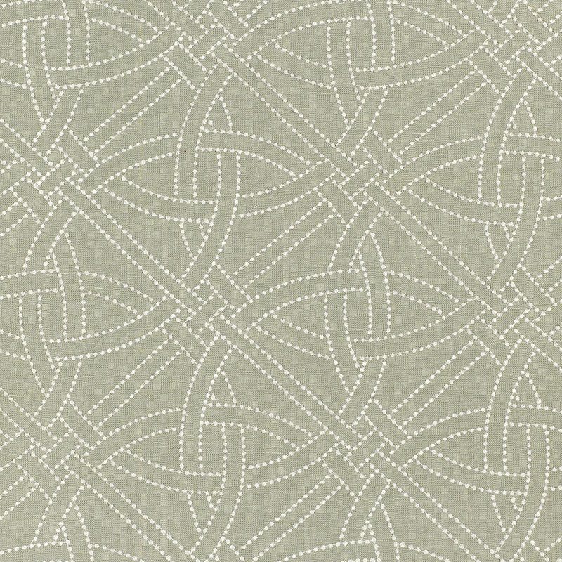 View 55693 Durance Embroidery Mineral by Schumacher Fabric