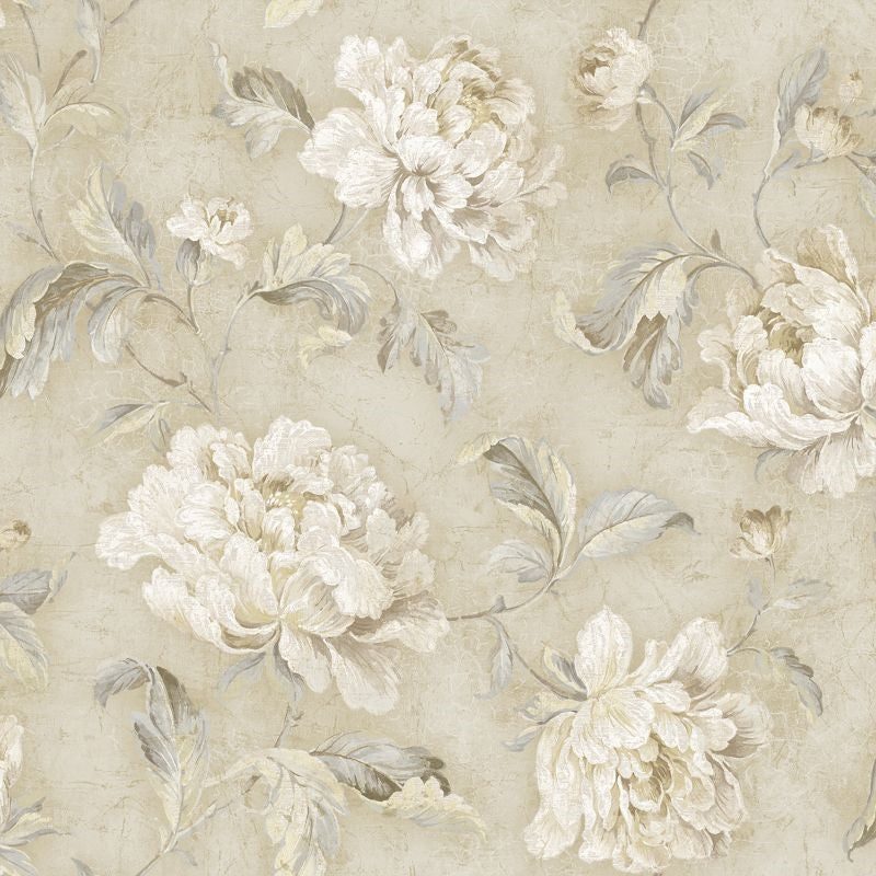 Purchase MV81507 Vintage Home 2 Floral Trail by Wallquest Wallpaper