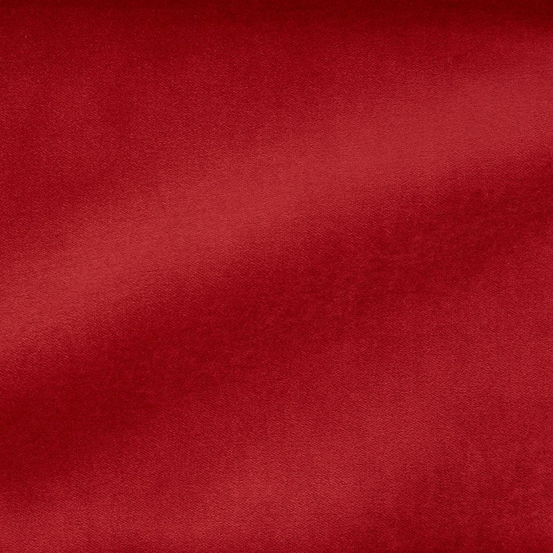 Purchase sample of 70508 Rocky Performance Velvet, Red by Schumacher Fabric