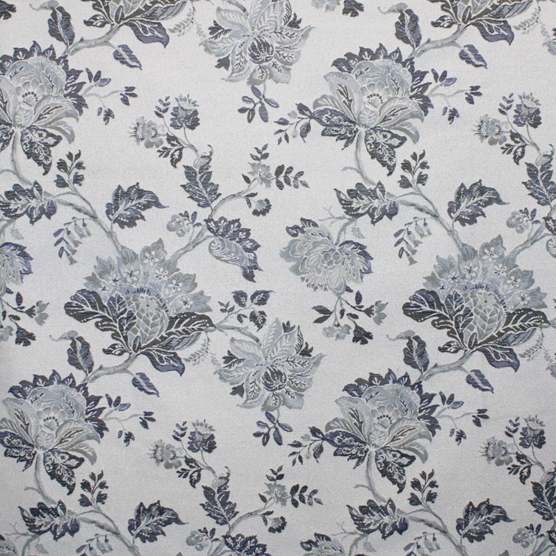 Shop S4381 Cosmos Blue Floral Greenhouse Fabric