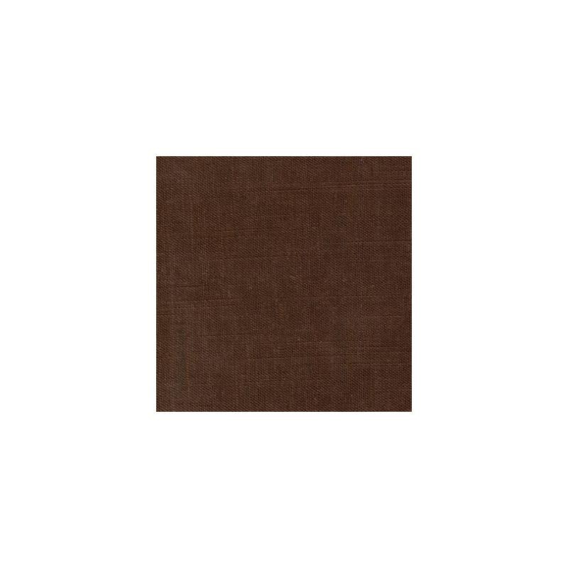 Sample 6327 Jefferson Linen 603 Chocolate Magnolia Fabric