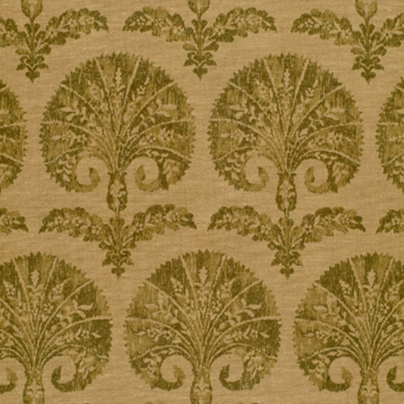 Purchase sample of 2643391 Tasha Carnation, Basil by Schumacher Fabric