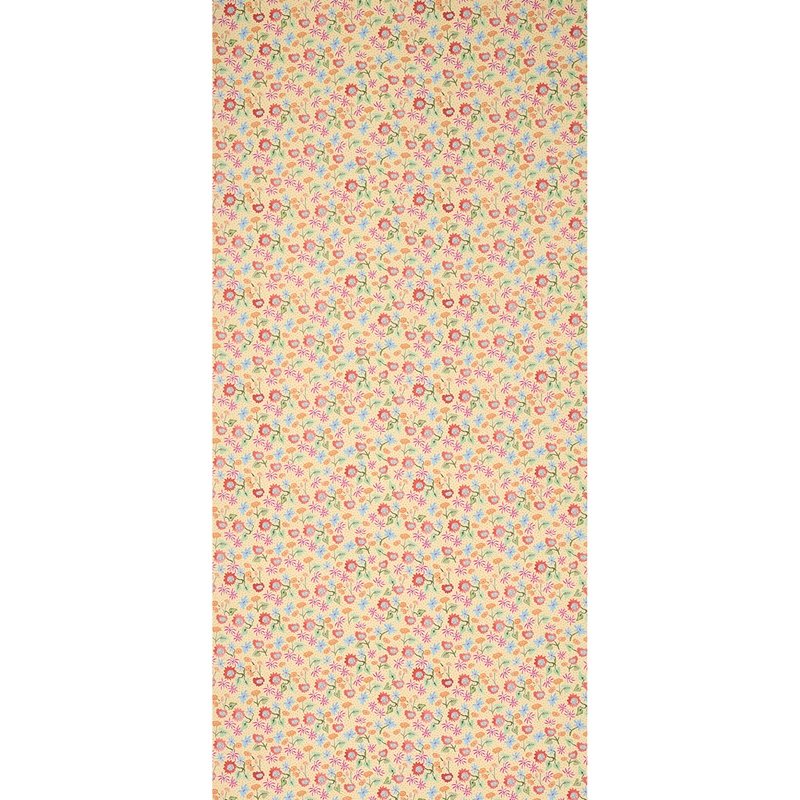 Select 5013501 Calico Giverny Schumacher Wallcovering Wallpaper