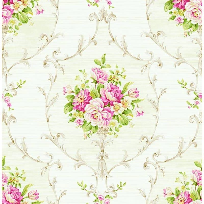 Buy RG60601 Garden Rose by Seabrook Wallpaper