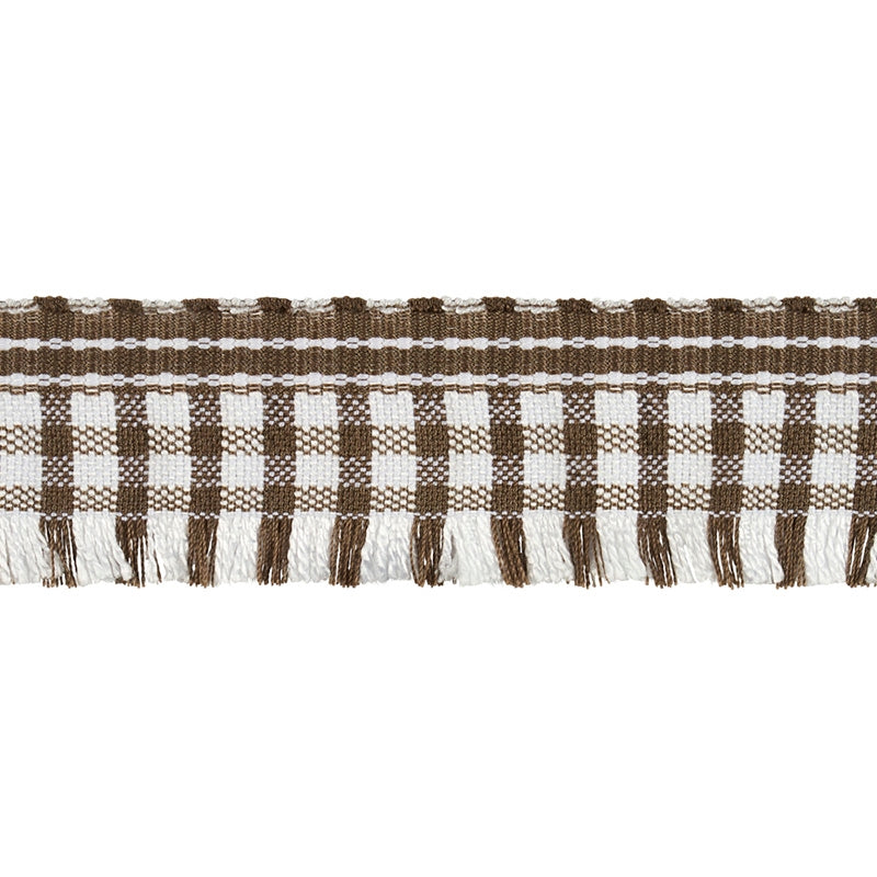 Sample 79394 Rosaly Tape, Brown By Schumacher Trim