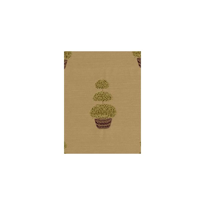 Sample Topiary Basket Chocolat Robert Allen Fabric.