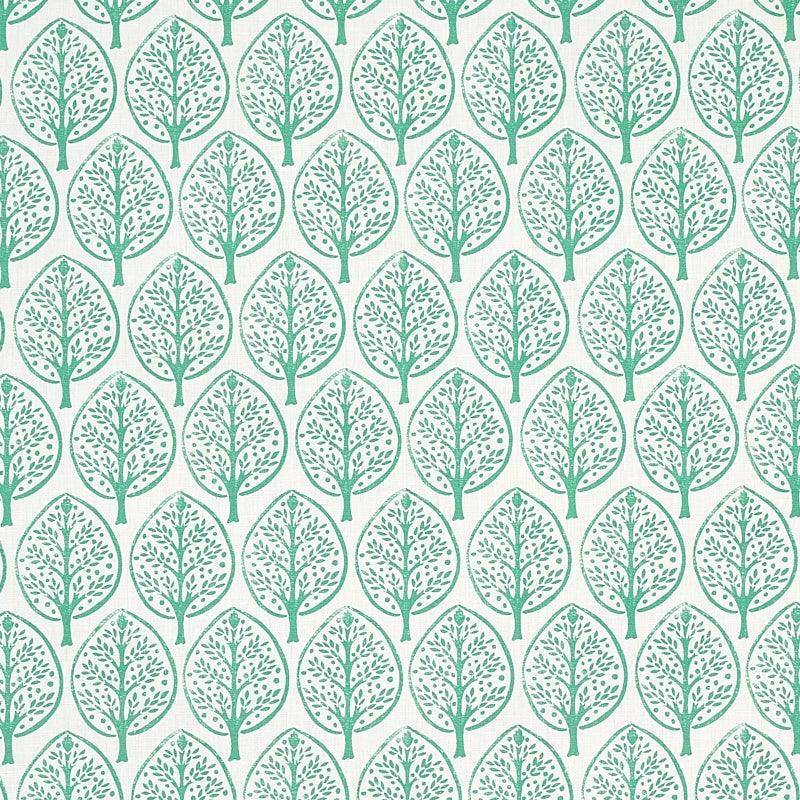 Purchase sample of 179140 Mini Burchetts, Sea Glass by Schumacher Fabric