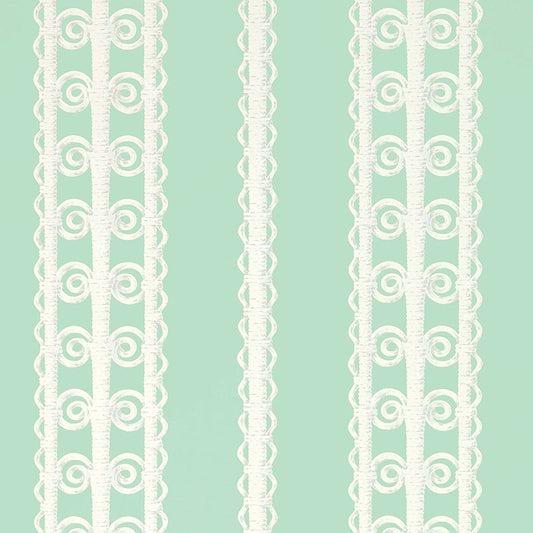 Order 5007723 Wicker Stripe Lovely Day Schumacher Wallpaper