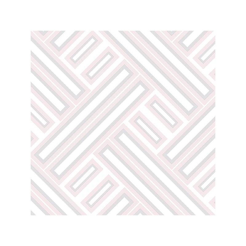 Sample GX37601 Geometrix, Pink Rectangles Wallpaper by Norwall