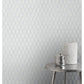 Shop 2834-25048 advantage metallics greys geometric wallpaper advantage Wallpaper