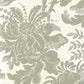 Sample 306086W Des Gardes, Gray On Off White by Quadrille Wallpaper