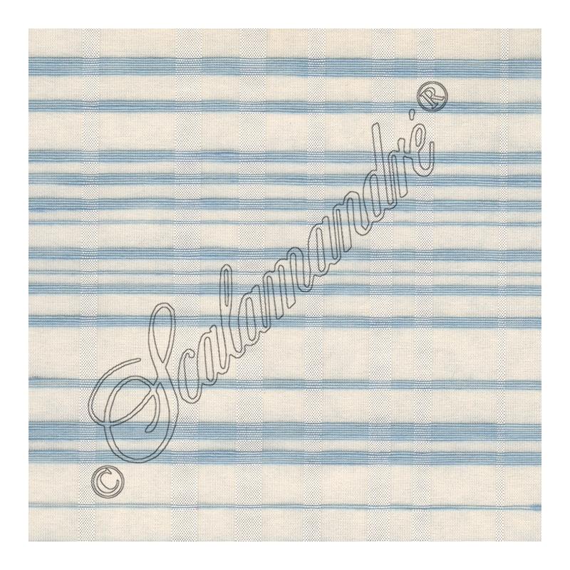 Sample 36284-005 Lilly Sheer, Blue by Scalamandre Fabric (SC 000536284)