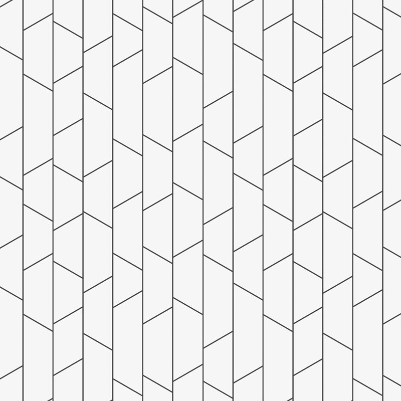 Sample 8821 Angle, Black On White By Borastapeter Wallpaper