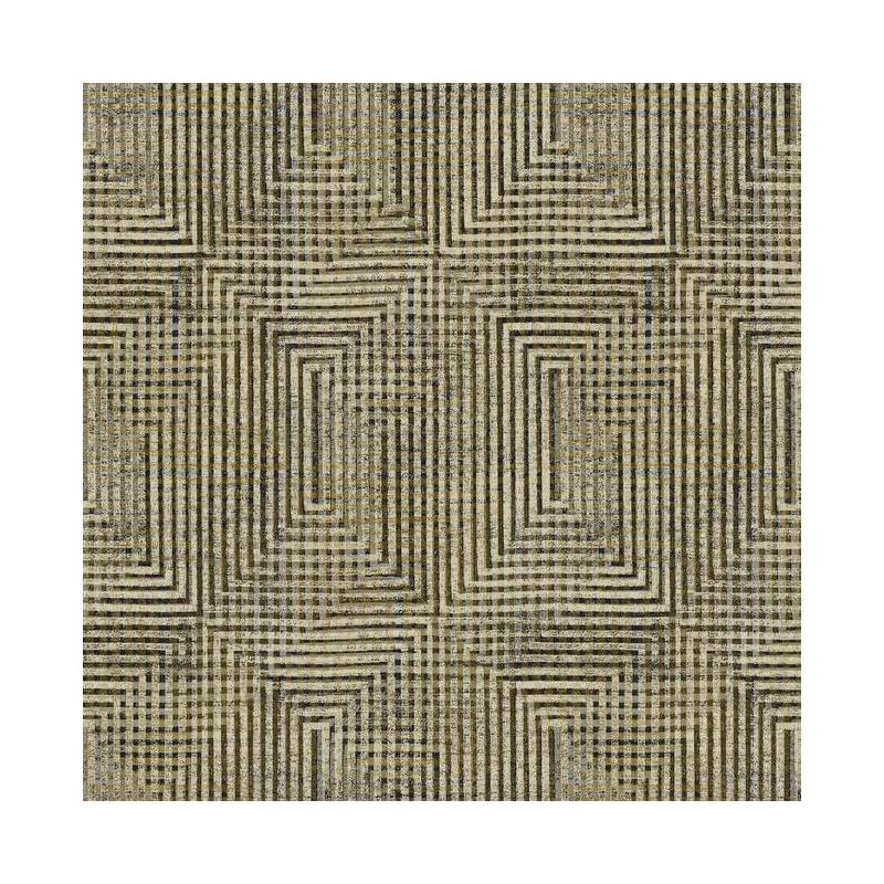Sample HO3324 Tailored, Right Angle Weave color Brown Metallic by York Wallpaper