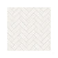 Sample 3123-10100 Homestead, Kaliko White Wood Herringbone by Chesapeake Wallpaper