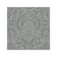 Sample 4019-86446 Lustre, Artemis Pewter Floral Damask by A-Street Prints Wallpaper