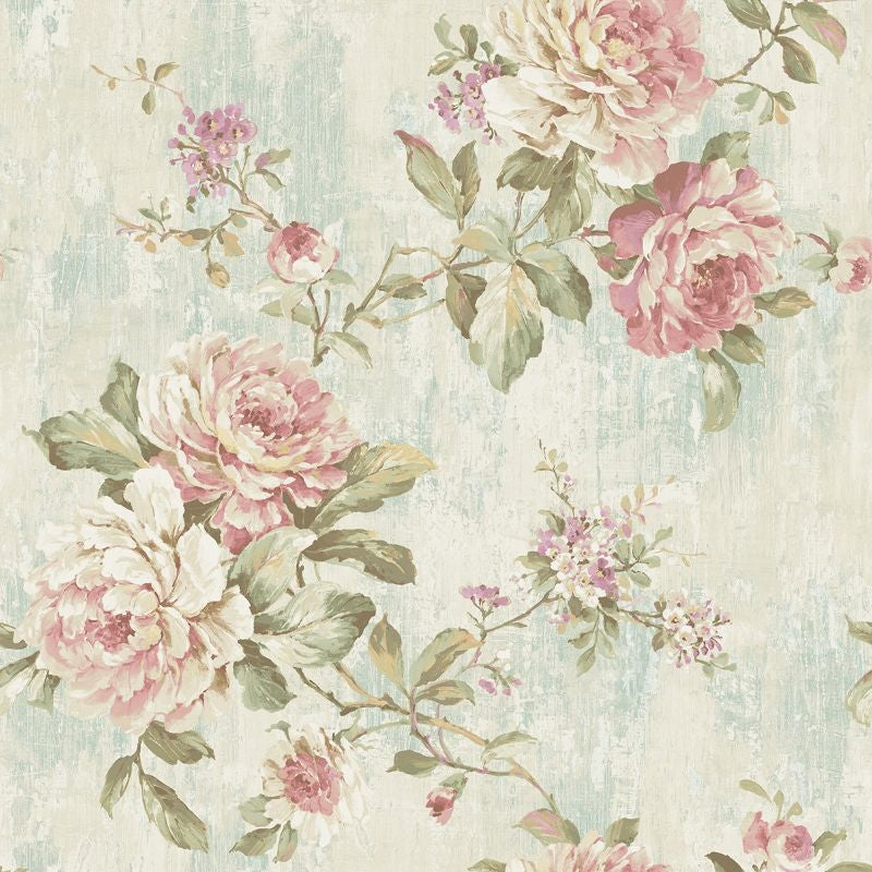 Sample VF30611 Manor House Floral Trail  Wallquest