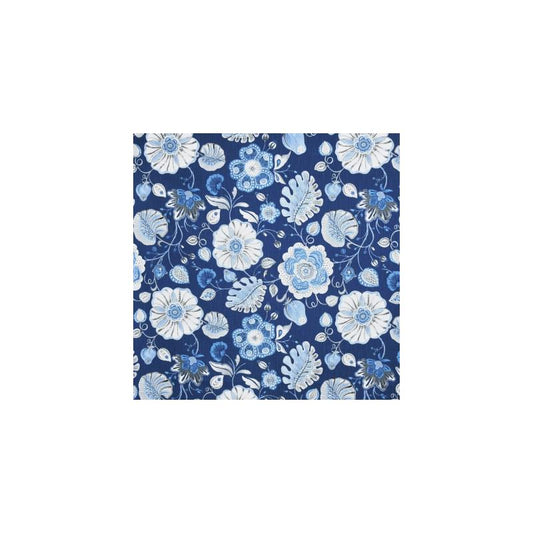 Select S4015 Navy Blue Floral Greenhouse Fabric
