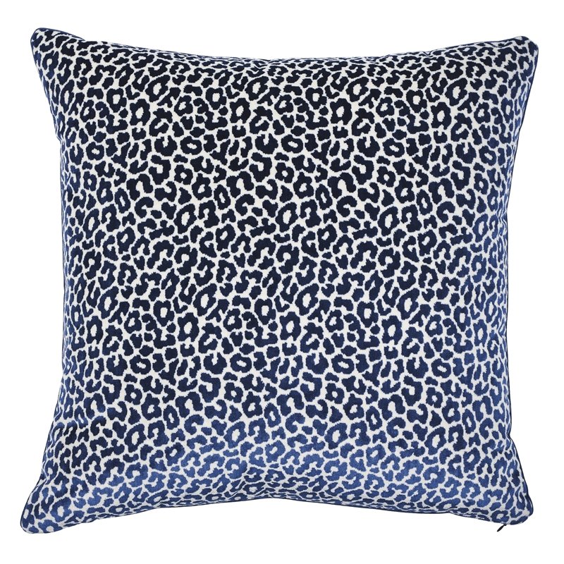 So7907205 Zealand Check 20" Pillow Navy Multi By Schumacher Furniture and Accessories 1,So7907205 Zealand Check 20" Pillow Navy Multi By Schumacher Furniture and Accessories 2