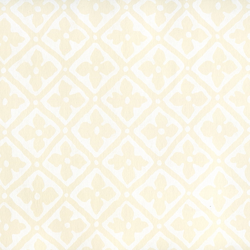 Sample 306330W-00 Puccini, White On Off White by Quadrille Wallpaper