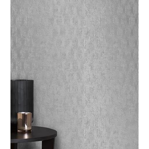 2683-23027  Evolve, Grey Texture Wallpaper - Decorline