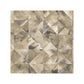 Sample FW36821 Fresh Watercolors, Neutral Mosaic Wallpaper in Ochre, Brown Greys by Norwall