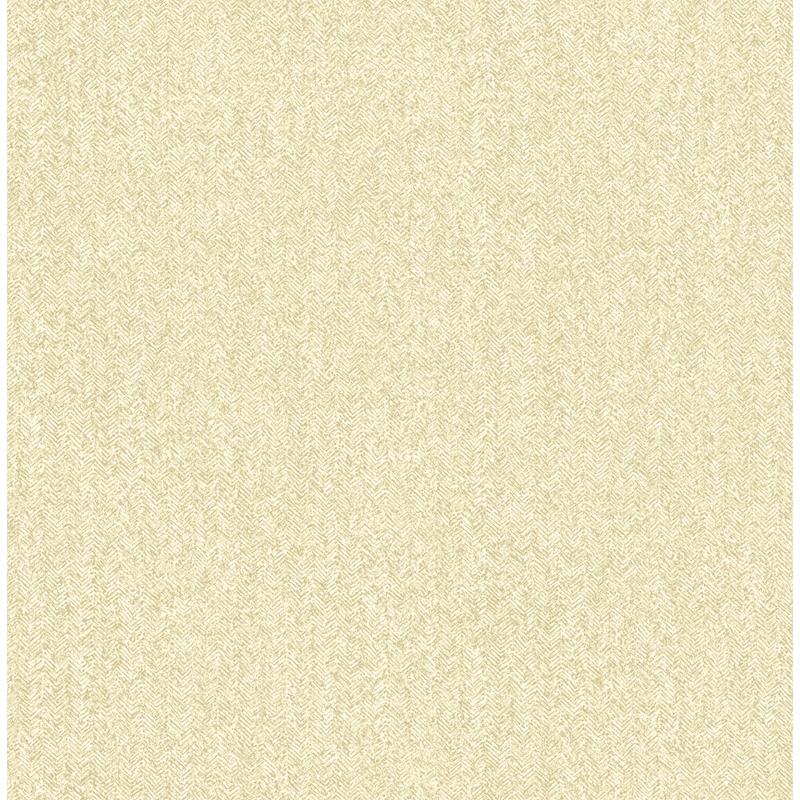 View 2970-26162 Revival Ashbee Yellow Tweed Wallpaper Yellow A-Street Prints Wallpaper