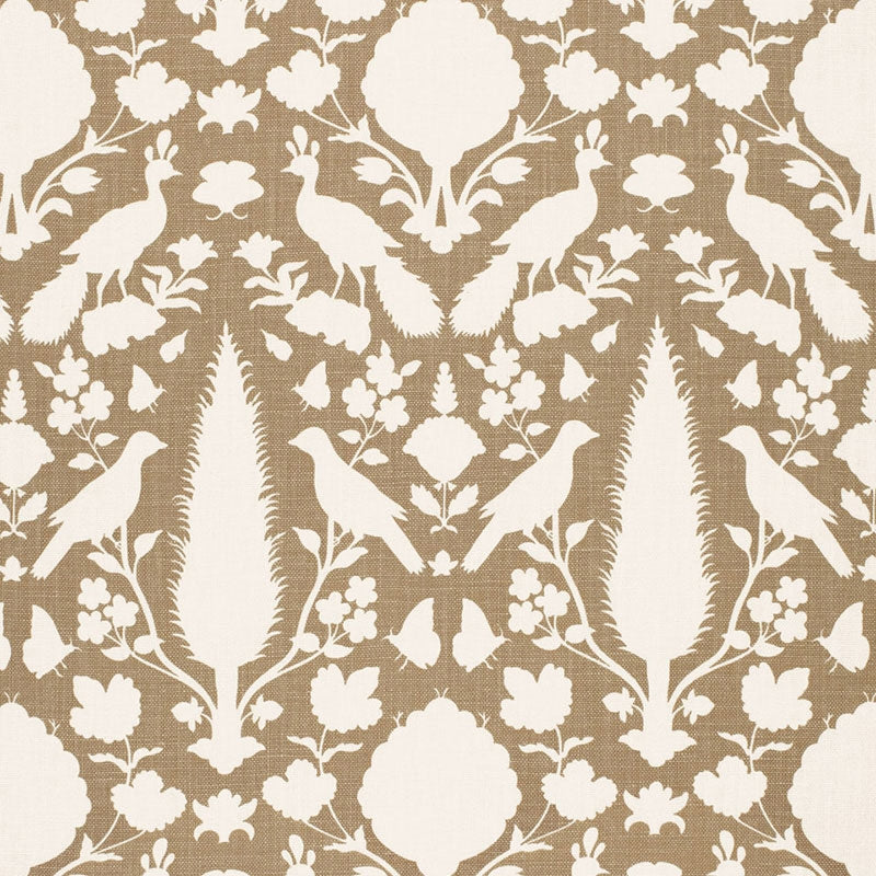 Purchase sample of 173561 Chenonceau, Fawn by Schumacher Fabric