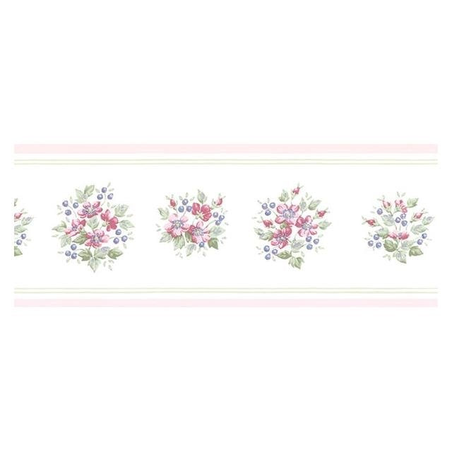 Purchase PR79663 Floral Prints 2 Pink Small Floral Wallpaper by Norwall Wallpaper