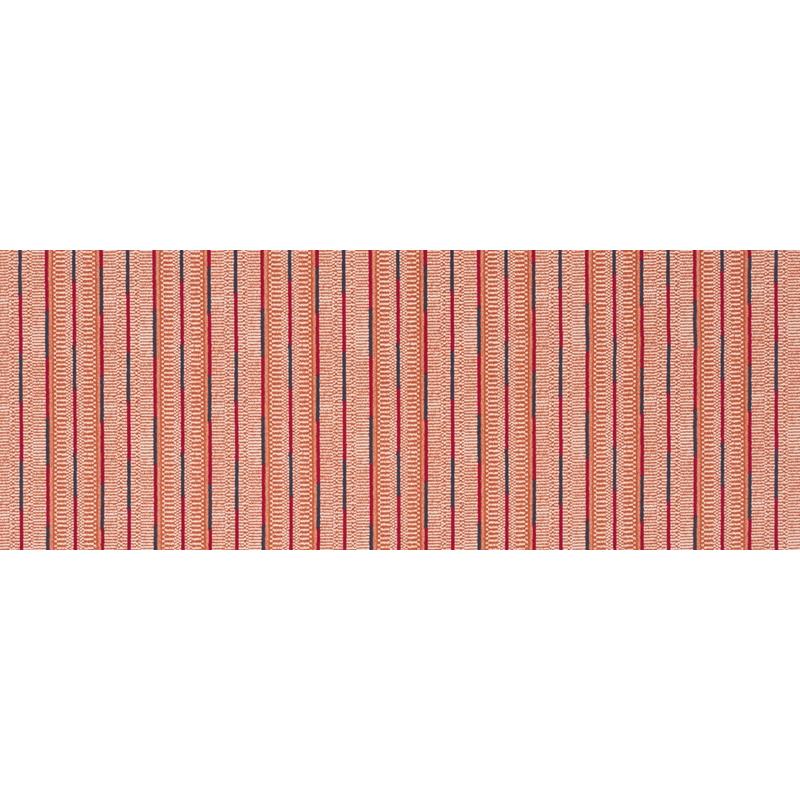 519215 | Ashanti Stripe | Cinnabar - Robert Allen Home Fabric