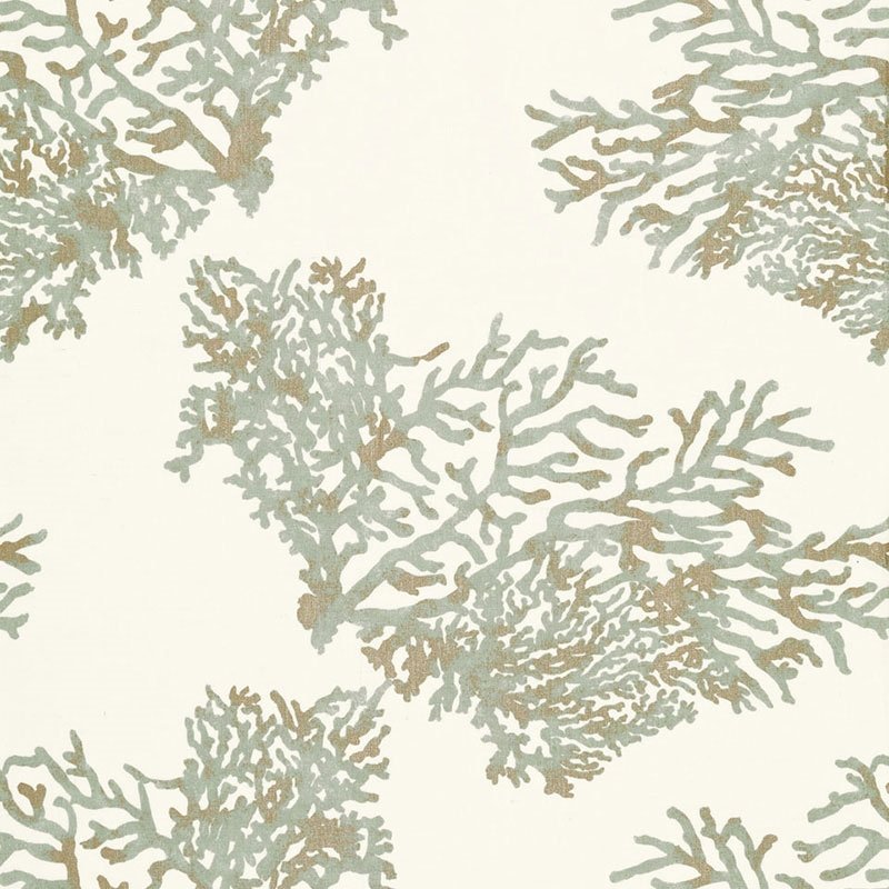 Purchase sample of 175362 Great Barrier Reef, Moonstone by Schumacher Fabric