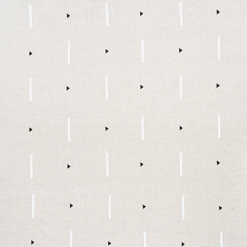Purchase sample of 177901 Tashmoo, Black & White by Schumacher Fabric