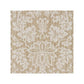Sample 27136-002 Metalline Damask, Flax - Scalamandre Fabric (SC 000227136)