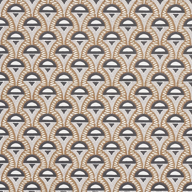 Shop 5012080 Abelino Camel and Black Schumacher Wallcovering Wallpaper