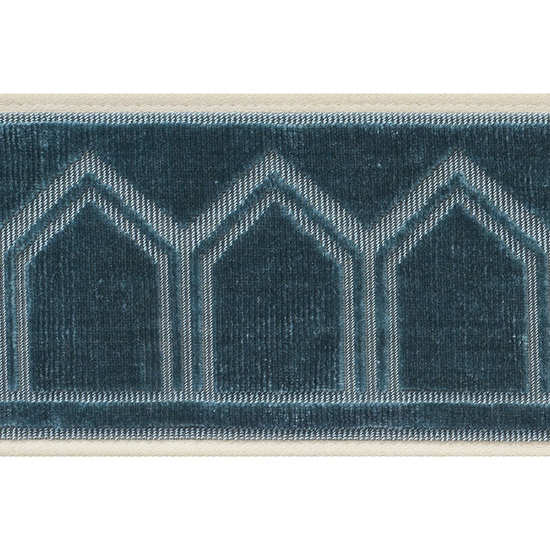 75731 | Vizier Tape, Patina - Schumacher Fabric