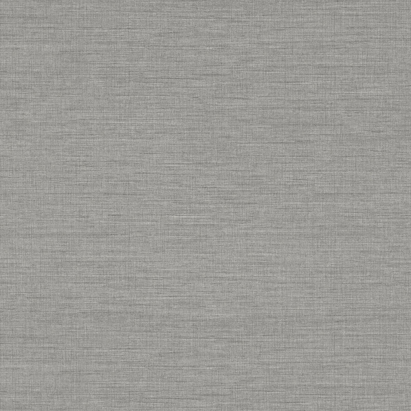 Sample 2829-82051 Fibers,  Essence Grey Linen Texture Wallpaper by A Street Prints