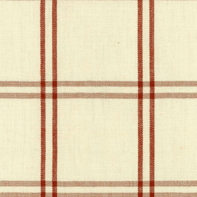 Purchase sample of 55712 Luberon Plaid, Bittersweet by Schumacher Fabric