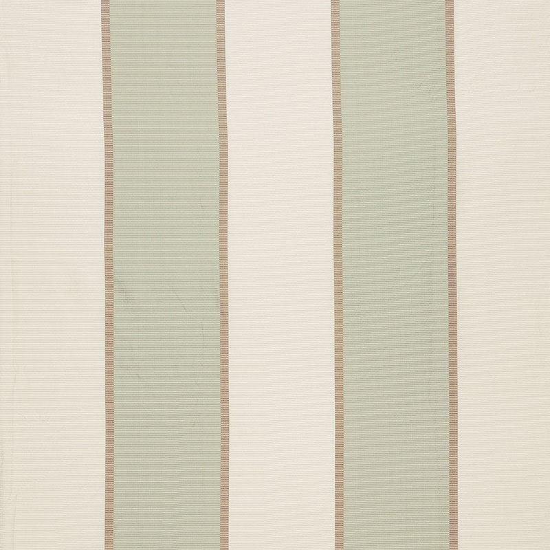 Purchase sample of 64781 Montebello Stripe, Pearl by Schumacher Fabric