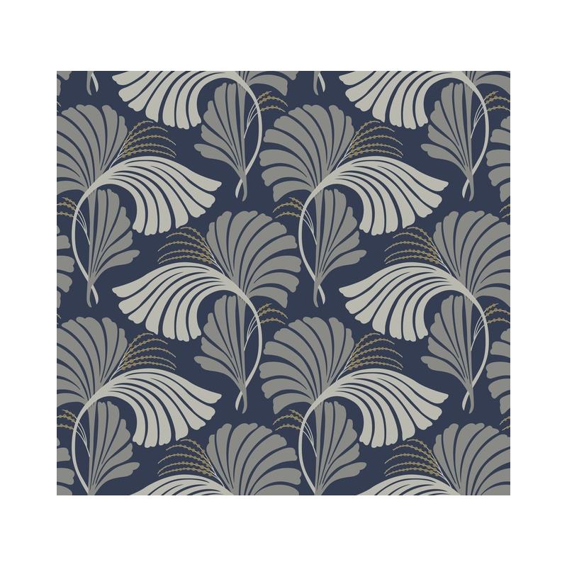 Sample DT5133 Dancing Leaves, After 8 by Candice Olson Wallpaper