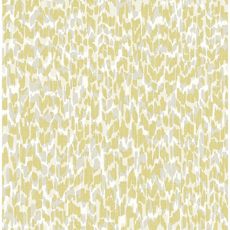 Yellow Zebra Print Wallpaper