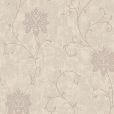 Buy 450-58941 Zinc Dahli Taupe Floral Trail Beacon House Wallpaper